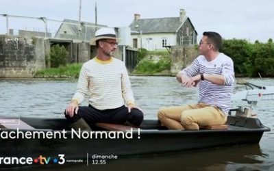 L’émission « Vachement normand » nous embarque dans les Marais du Cotentin !