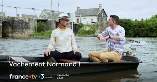 L’émission « Vachement normand » nous embarque dans les Marais du Cotentin !